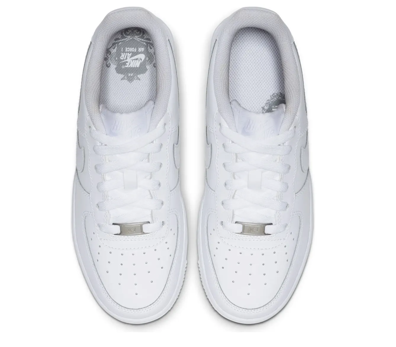 Nike Air Force 1 LE GS DH2920-111 Youth White Running Sneaker Shoes C730