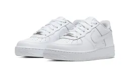 Nike Air Force 1 LE GS DH2920-111 Youth White Running Sneaker Shoes C730