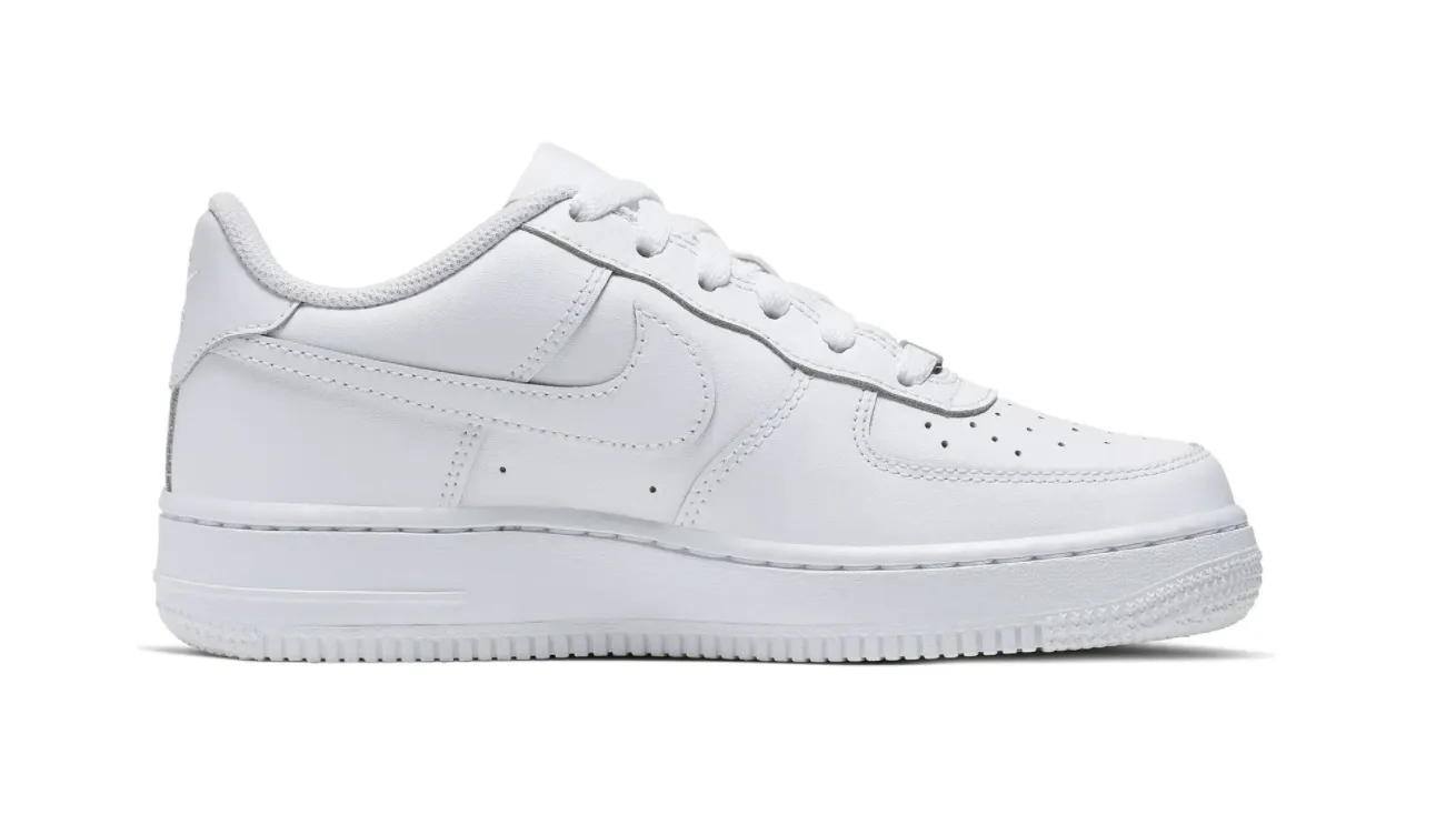 Nike Air Force 1 LE GS DH2920-111 Youth White Running Sneaker Shoes C730