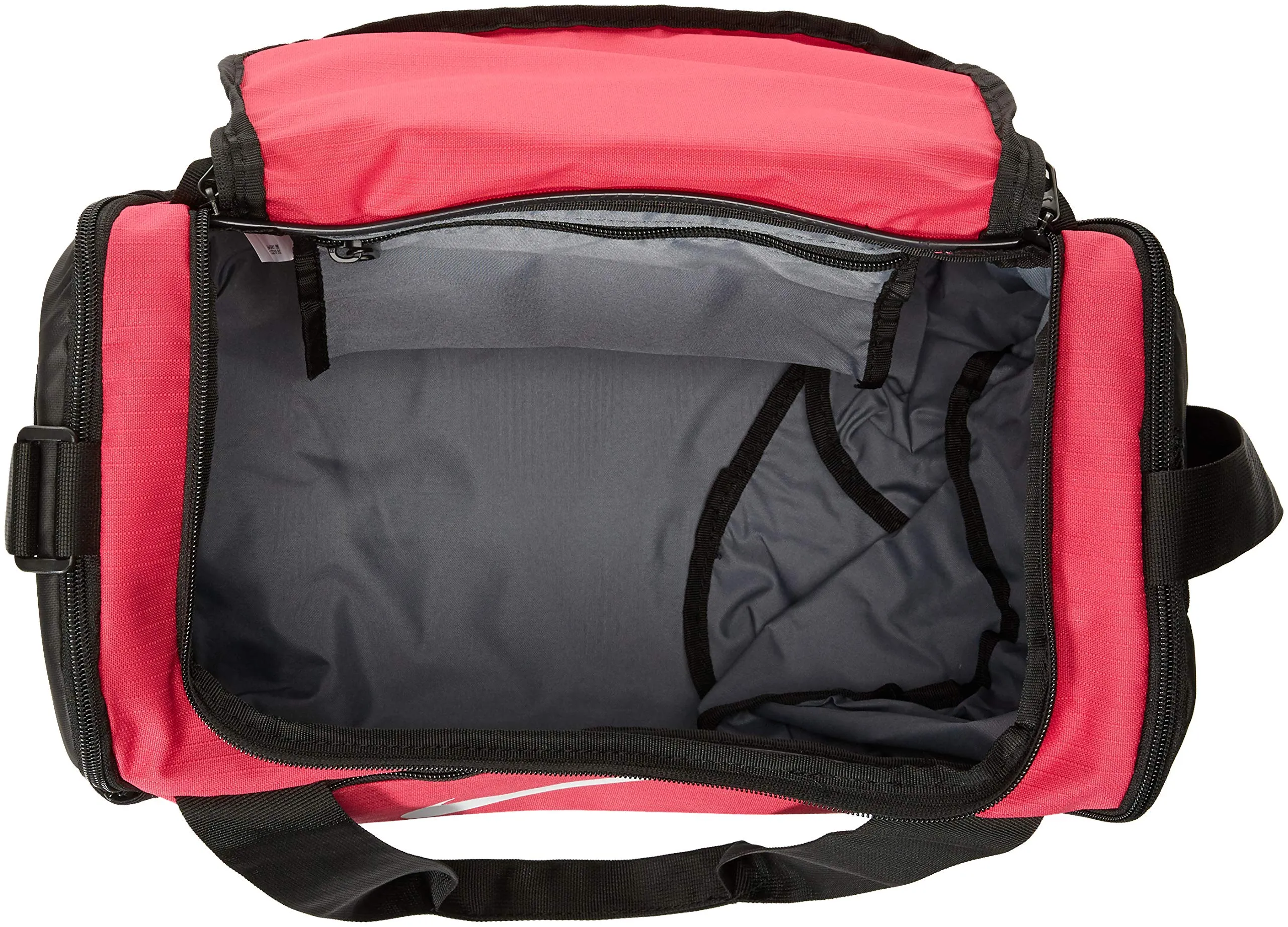 NIKE Brasilia X-Small Duffel - 9.0, Rush Pink/Black/White, Misc