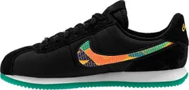 Nike Cortez Basic LHM QS Latino heritage Month Mens Black green White 885407-001 (10.5)