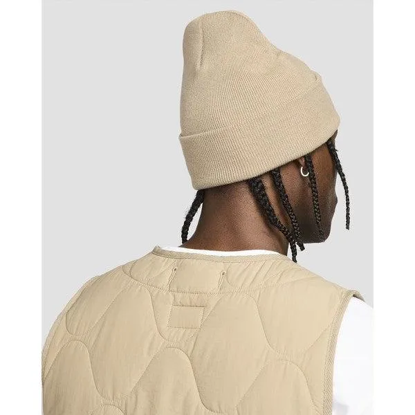 Nike Peak Futura Cuff Beanie Khaki - White