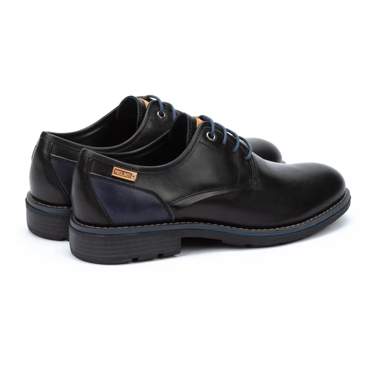 Pikolinos York M2m-4178 Men's Lace-up Shoes In Black