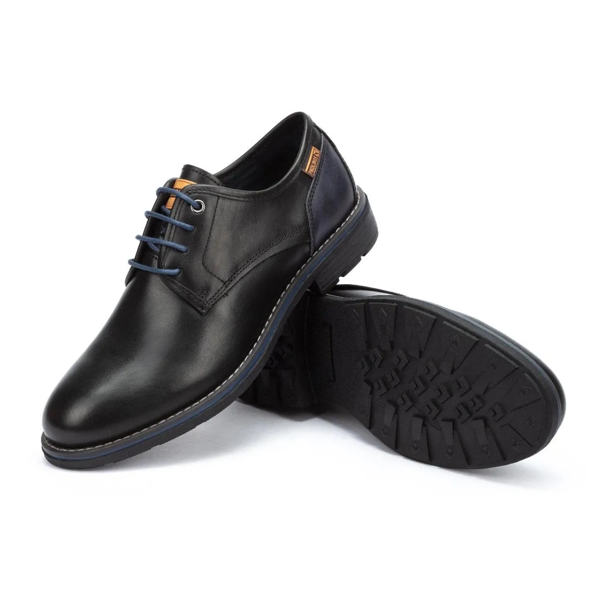 Pikolinos York M2m-4178 Men's Lace-up Shoes In Black