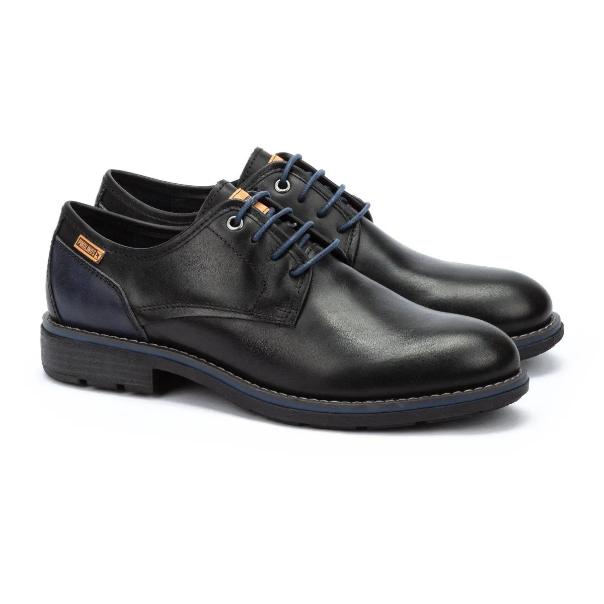 Pikolinos York M2m-4178 Men's Lace-up Shoes In Black