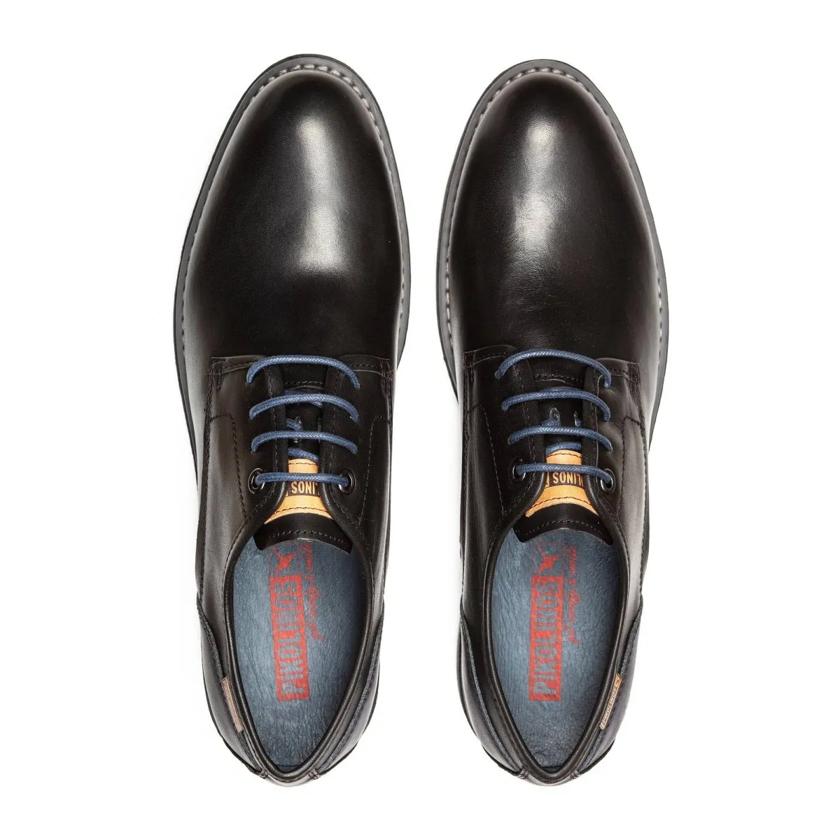Pikolinos York M2m-4178 Men's Lace-up Shoes In Black