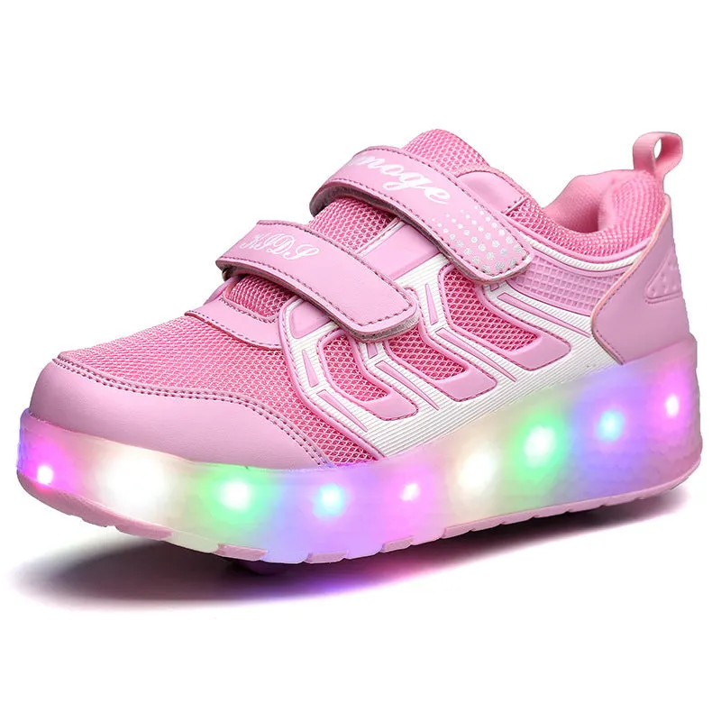 Pink Colored Girl's Casual Shoes - GlamzLife