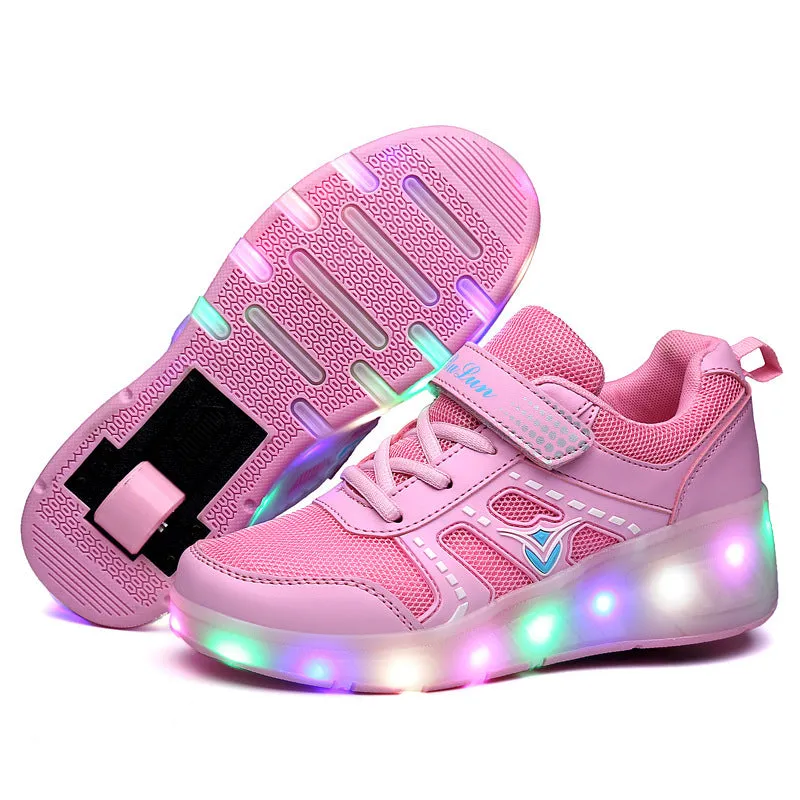 Pink Colored Girl's Casual Shoes - GlamzLife