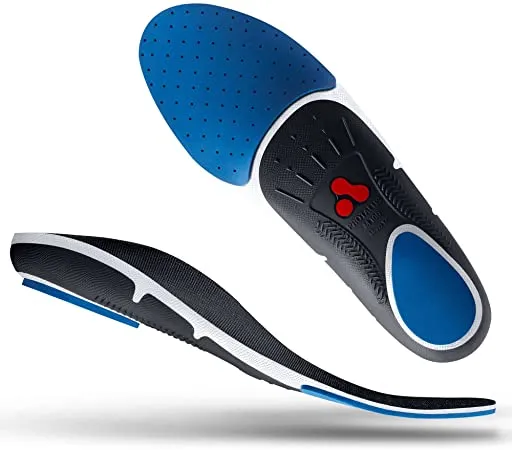 Protalus M100 Max Series | Patented Stress Relief Replacement Premium Shoe Inserts | Anti Fatigue, Alignment Improving Shoe Insoles