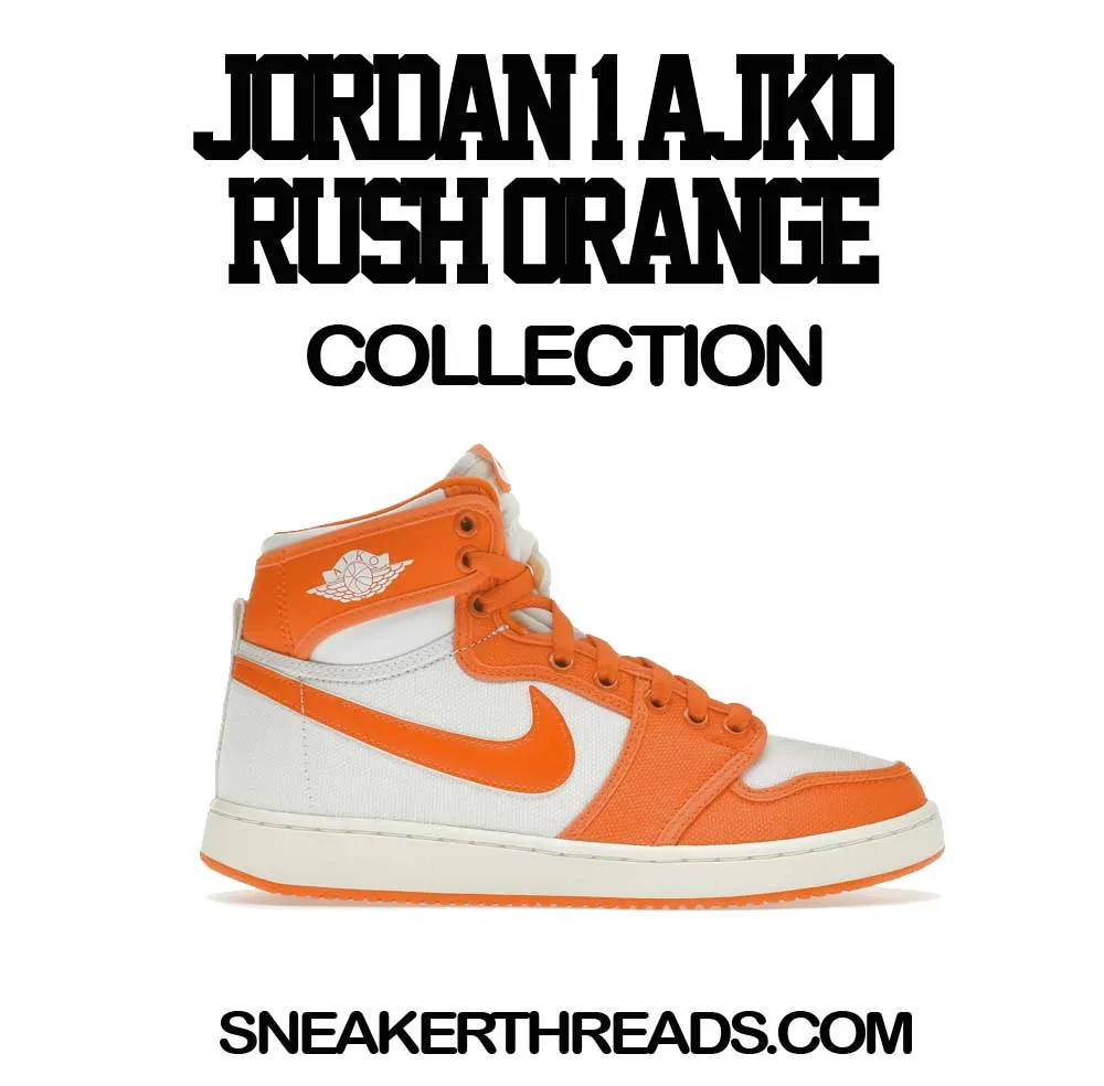 Retro 1 AJKO Rush Orange Tony Knows Shirt