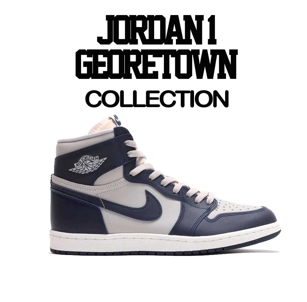 Retro 1 Georgetown 85 Raging Face Shirt