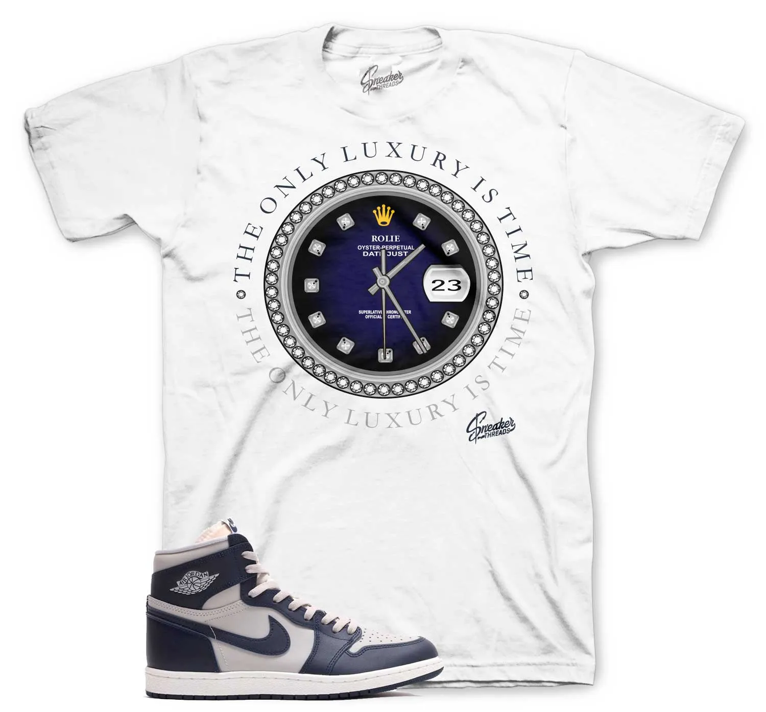 Retro 1 Georgetown 85 Rolie Time Shirt