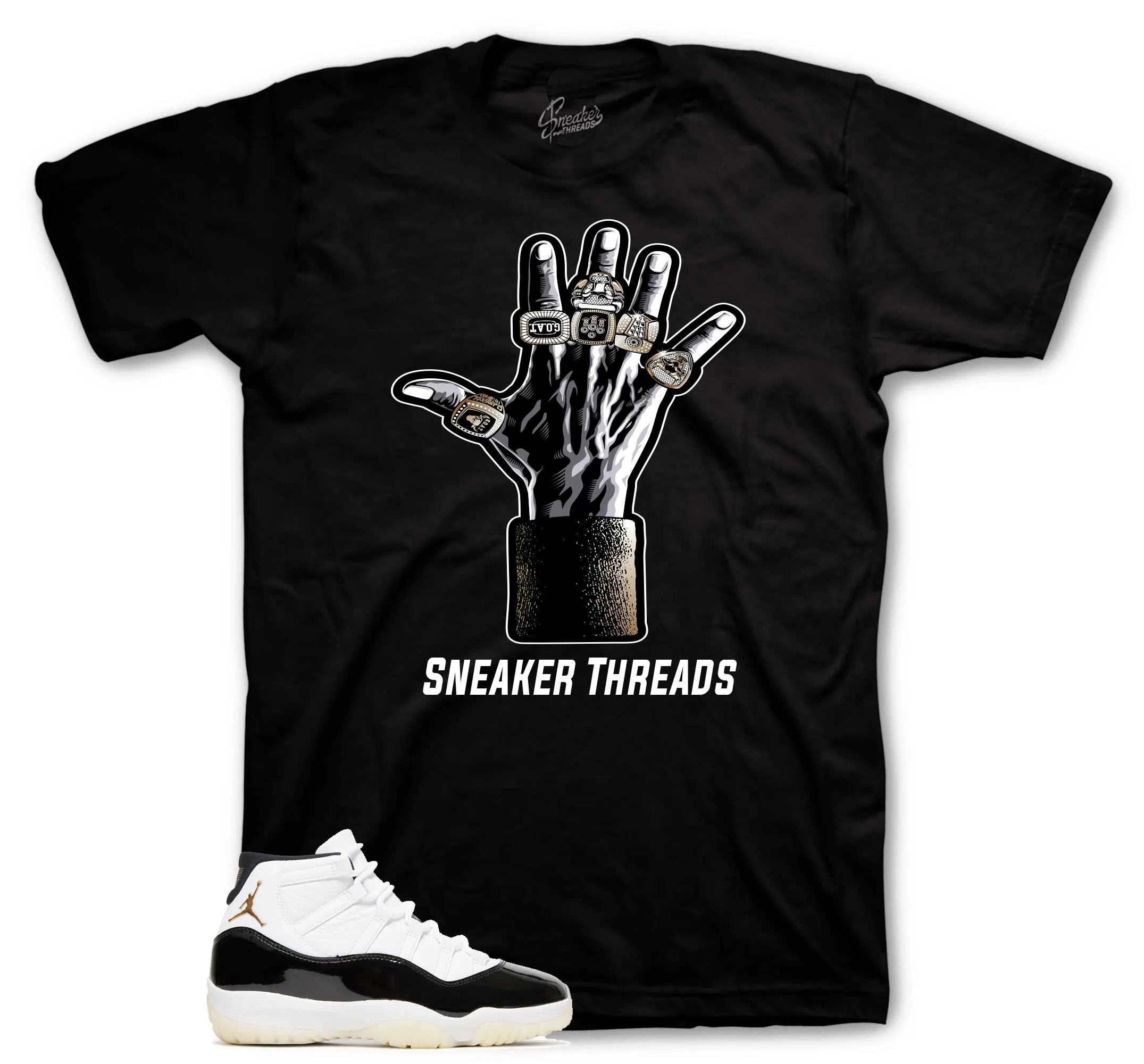 Retro 11 Gratitude DMP Rings Shirt