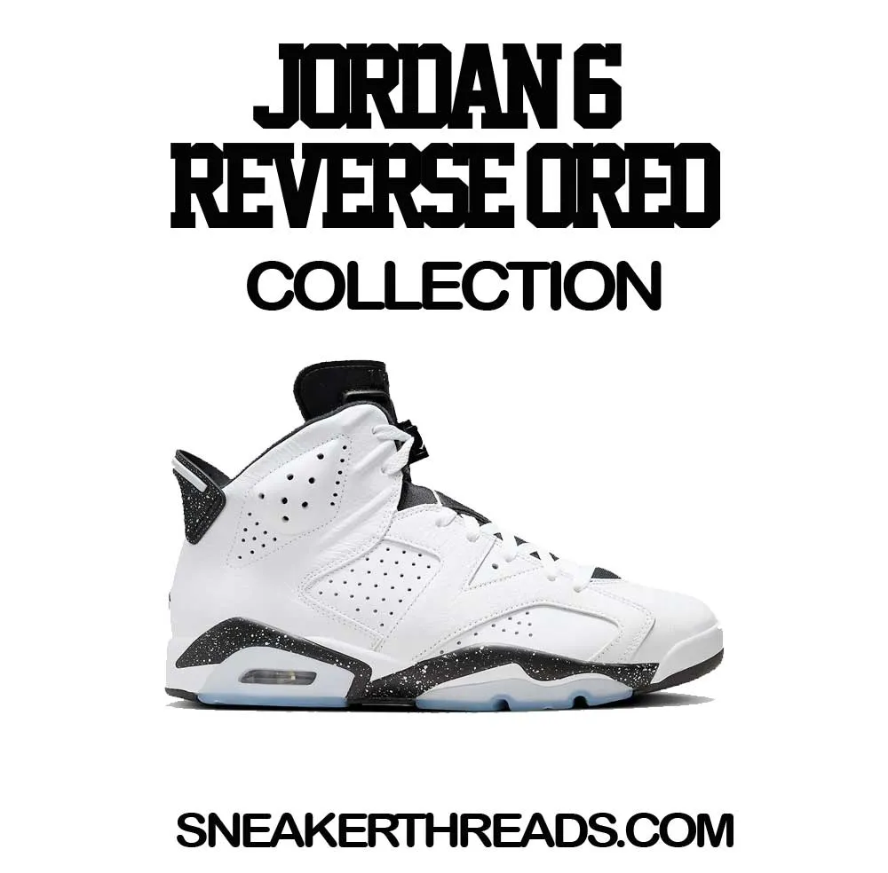 Retro 6 White Black ST Box Shirt