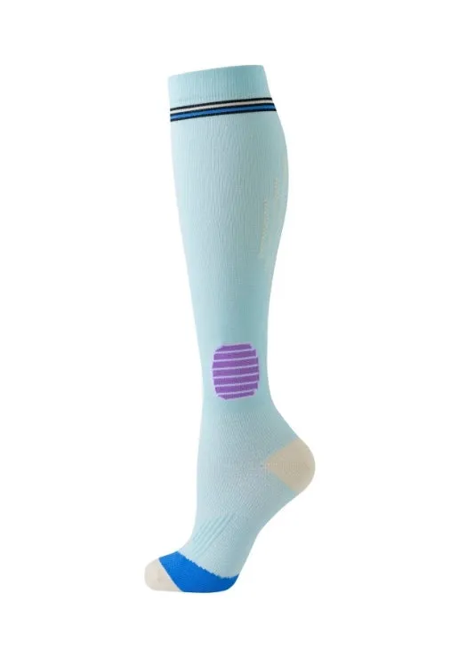 ROYALUCK 6 Pairs Compression Socks for Men and Women 15-20 mmHg Running Support Soccer Football Socks