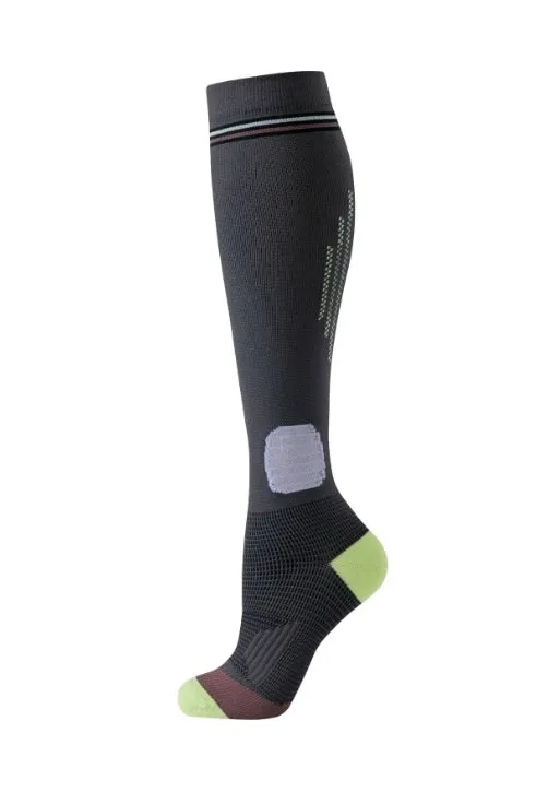 ROYALUCK 6 Pairs Compression Socks for Men and Women 15-20 mmHg Running Support Soccer Football Socks