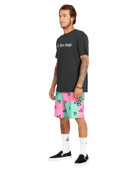 Schroff X Volcom Boardshorts in Dusty Aqua