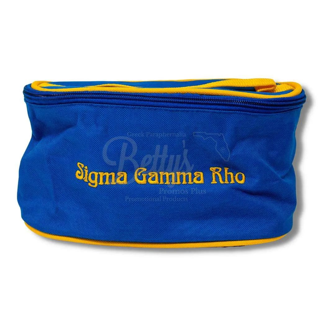 Sigma Gamma Rho ΣΓΡ Toiletry Bag Set of 3 Makeup Travel Kit Bathroom and Luggage Organizer