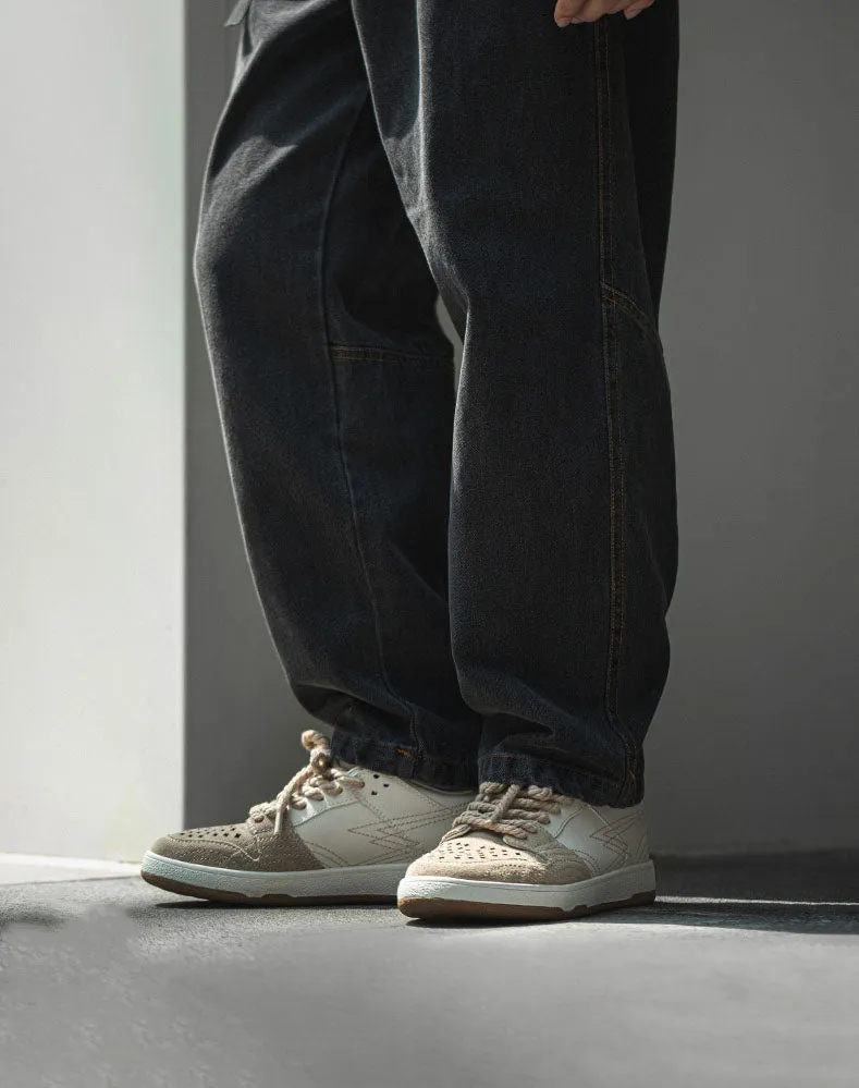 Skateboard White All Match Unisex Casual Shoes