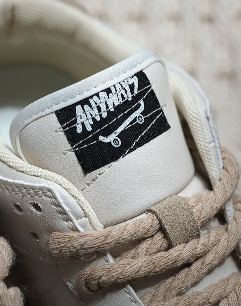 Skateboard White All Match Unisex Casual Shoes