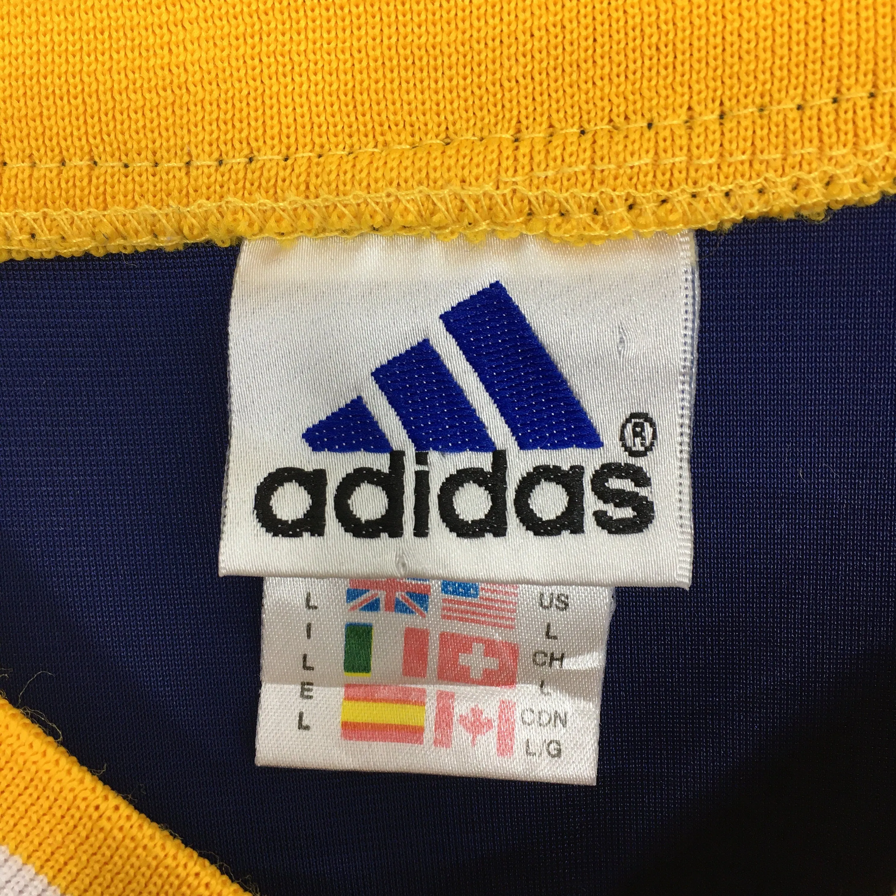 Soccer Adidas Equipment Blue Jersey Large