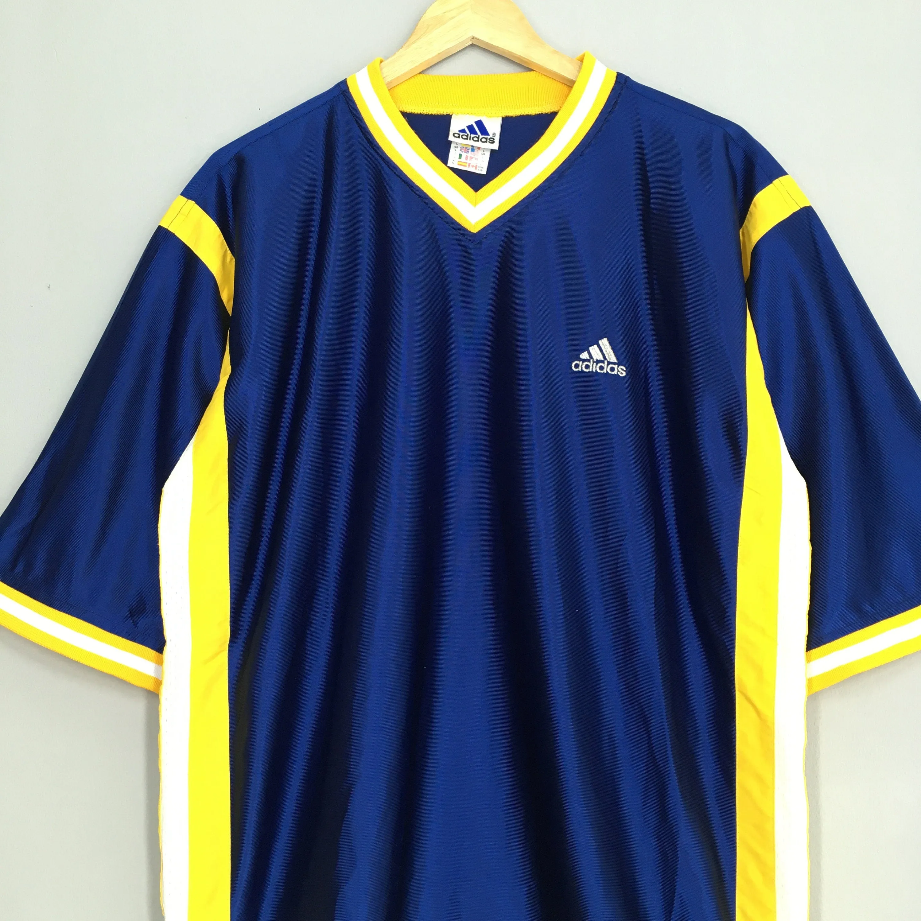 Soccer Adidas Equipment Blue Jersey Large