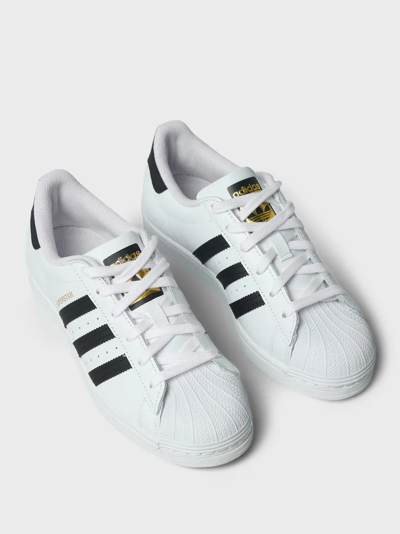 Superstar Sneakers in White and Black