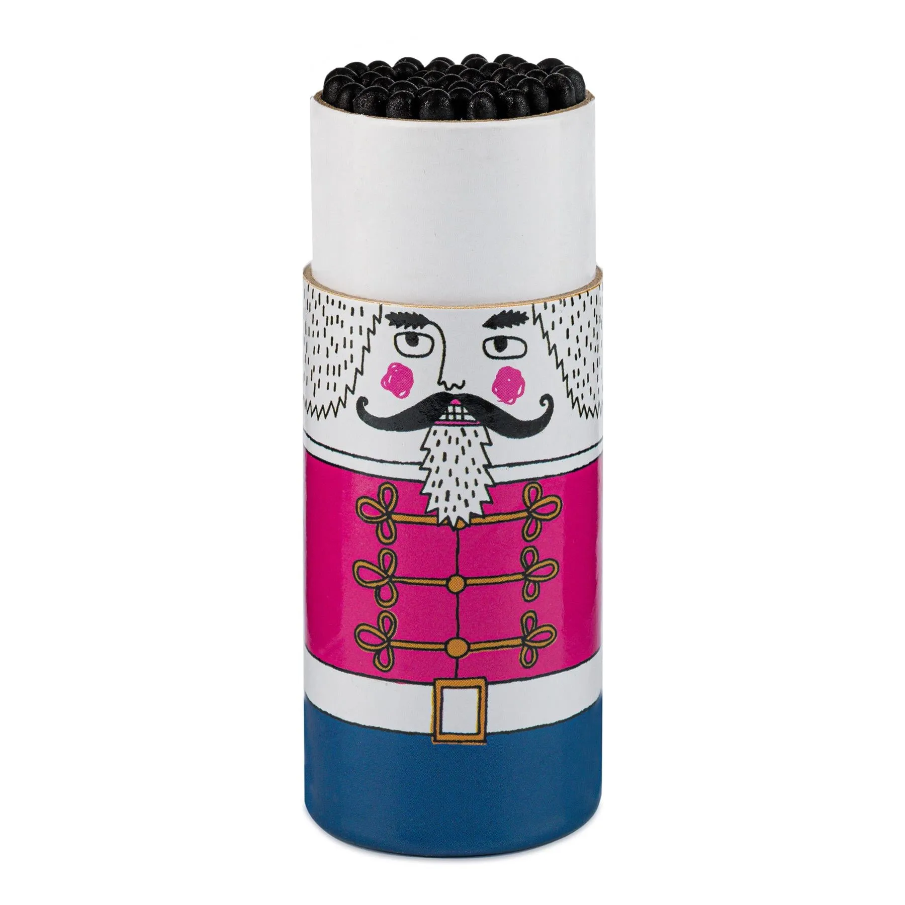 The Nutcracker Match Cylinder (CM002) - 45 Luxury Safety Matches - Archivist