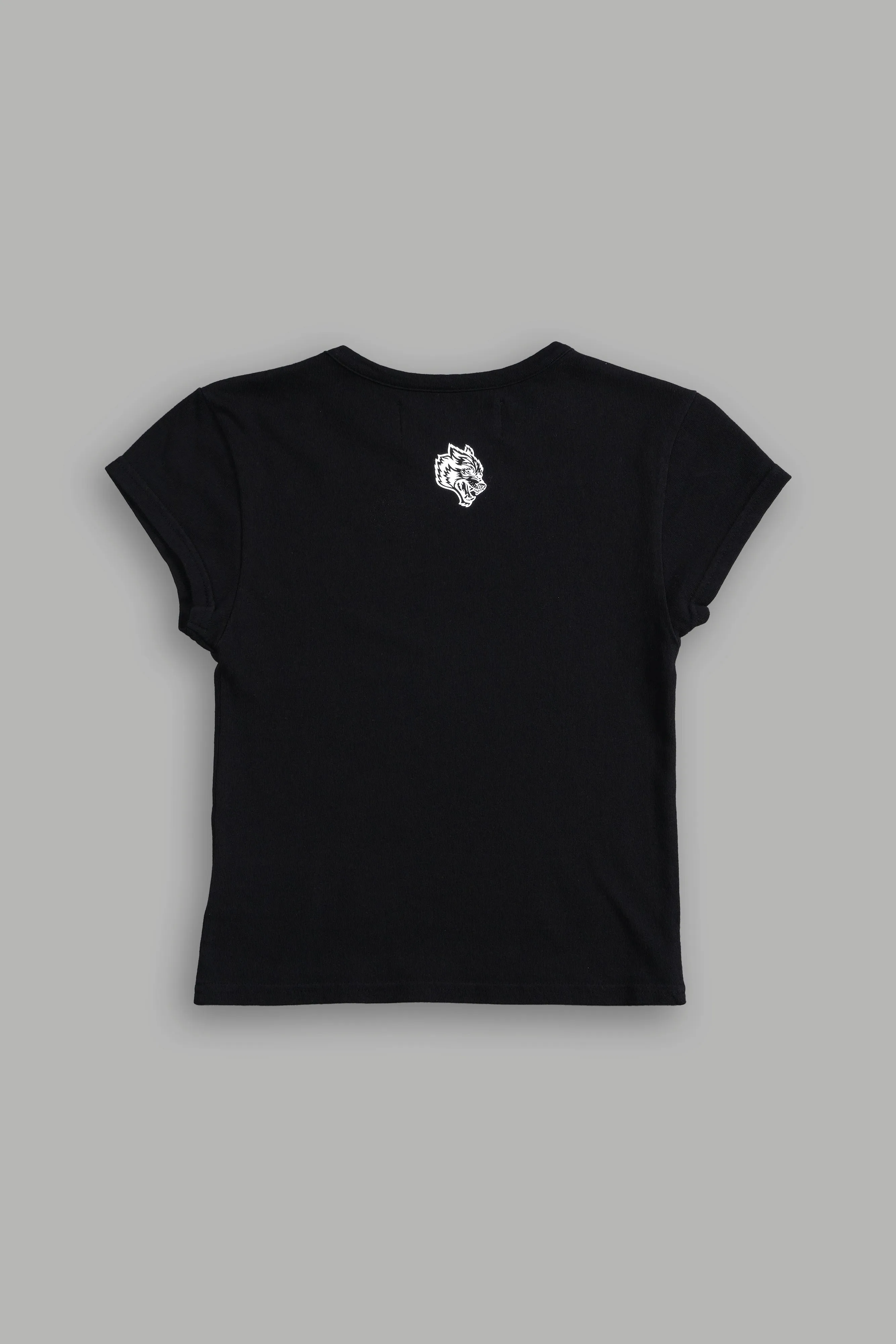 The Queen "Baby" Tee in Black