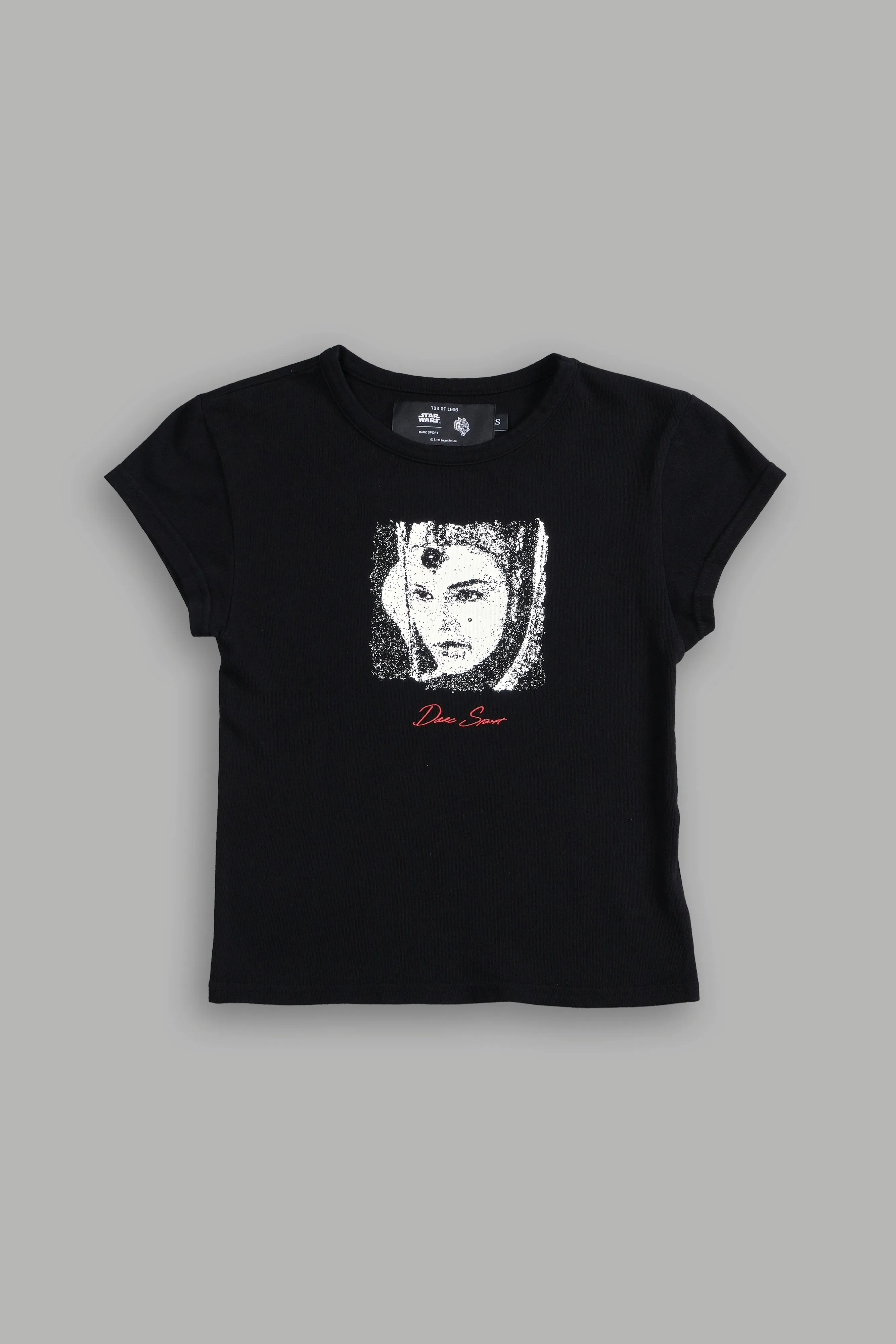 The Queen "Baby" Tee in Black