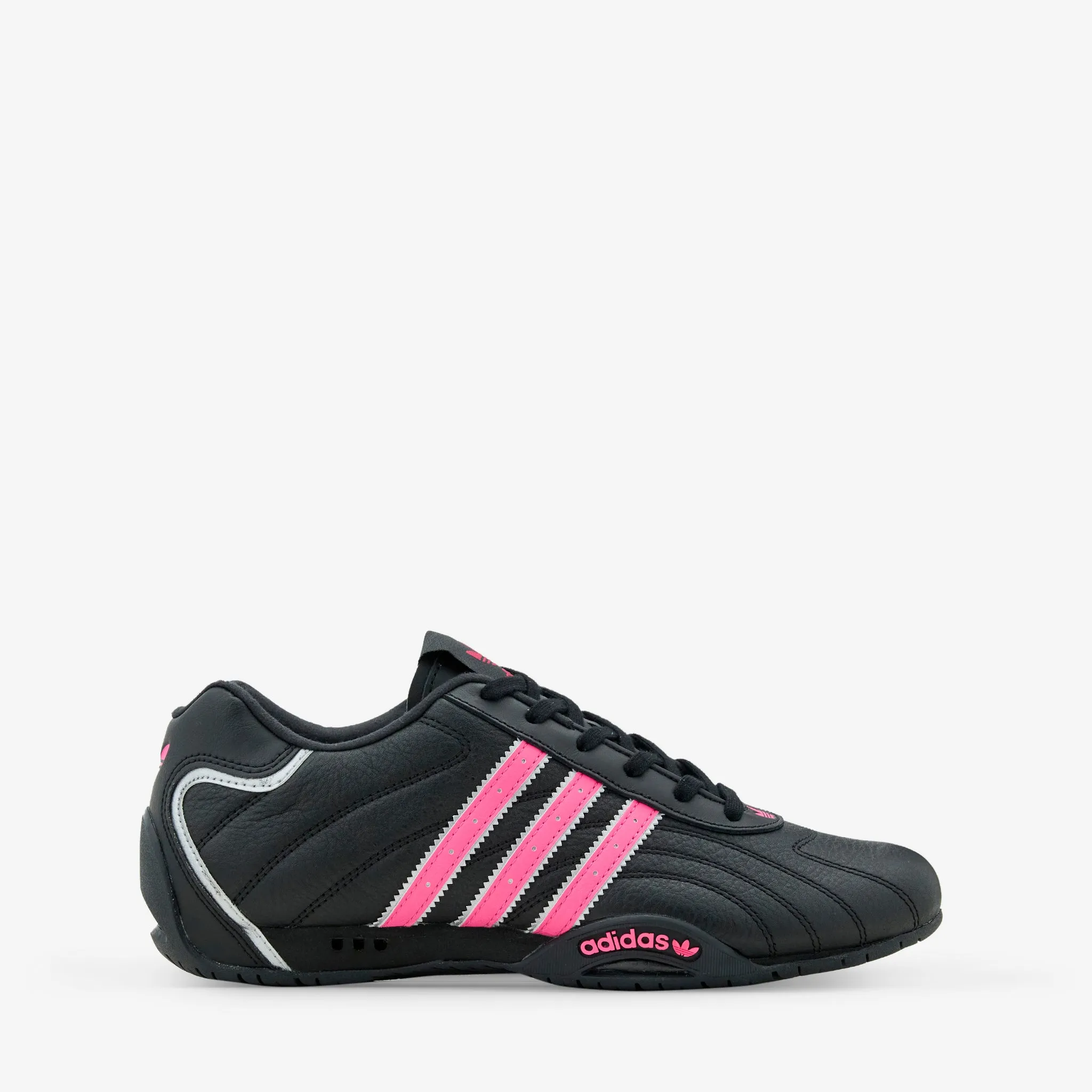 Women's Adi Racer Lo Core Black | Lucid Pink | Silver Metallic
