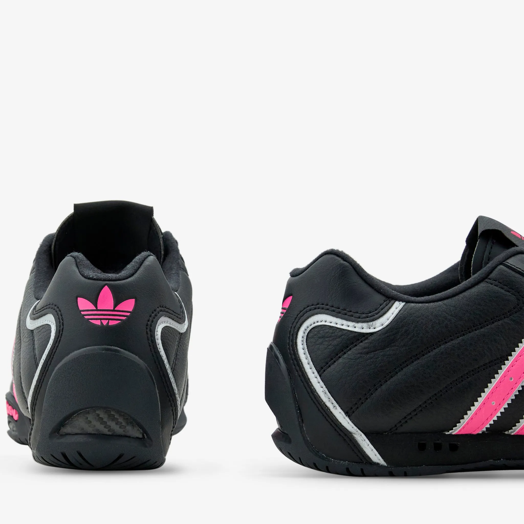 Women's Adi Racer Lo Core Black | Lucid Pink | Silver Metallic