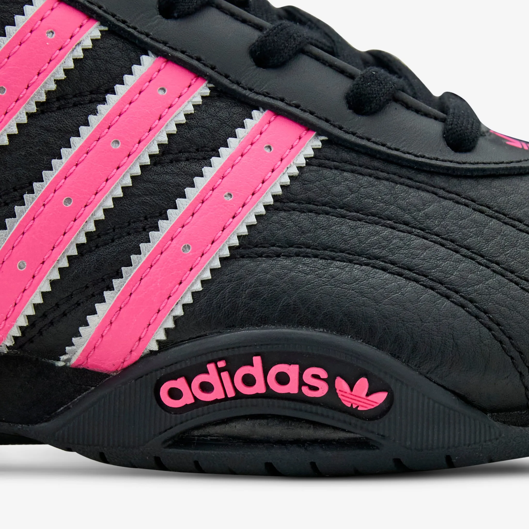 Women's Adi Racer Lo Core Black | Lucid Pink | Silver Metallic