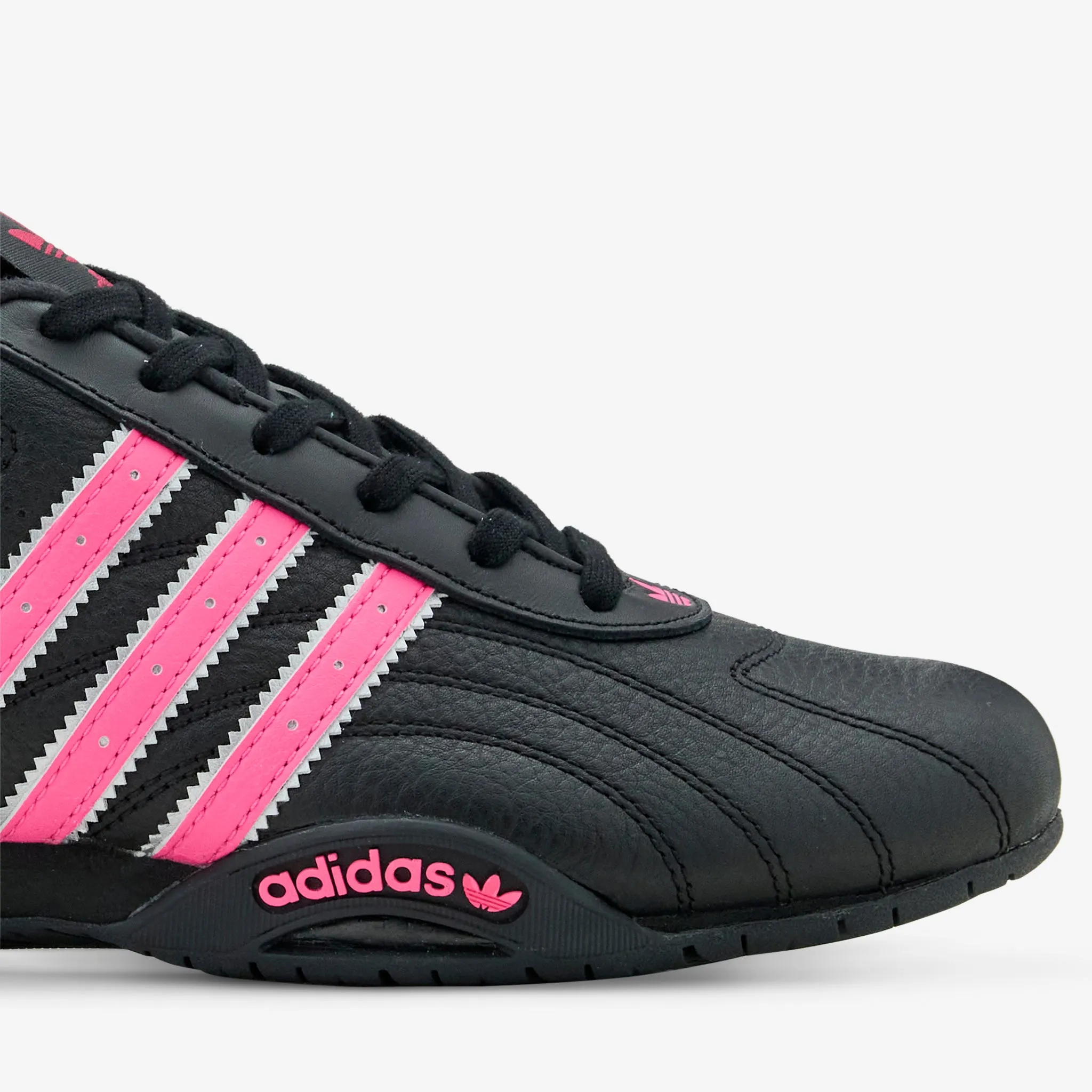 Women's Adi Racer Lo Core Black | Lucid Pink | Silver Metallic