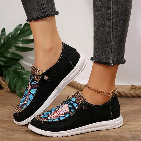 Women's Flat Slip-On Casual Shoes 86484193C